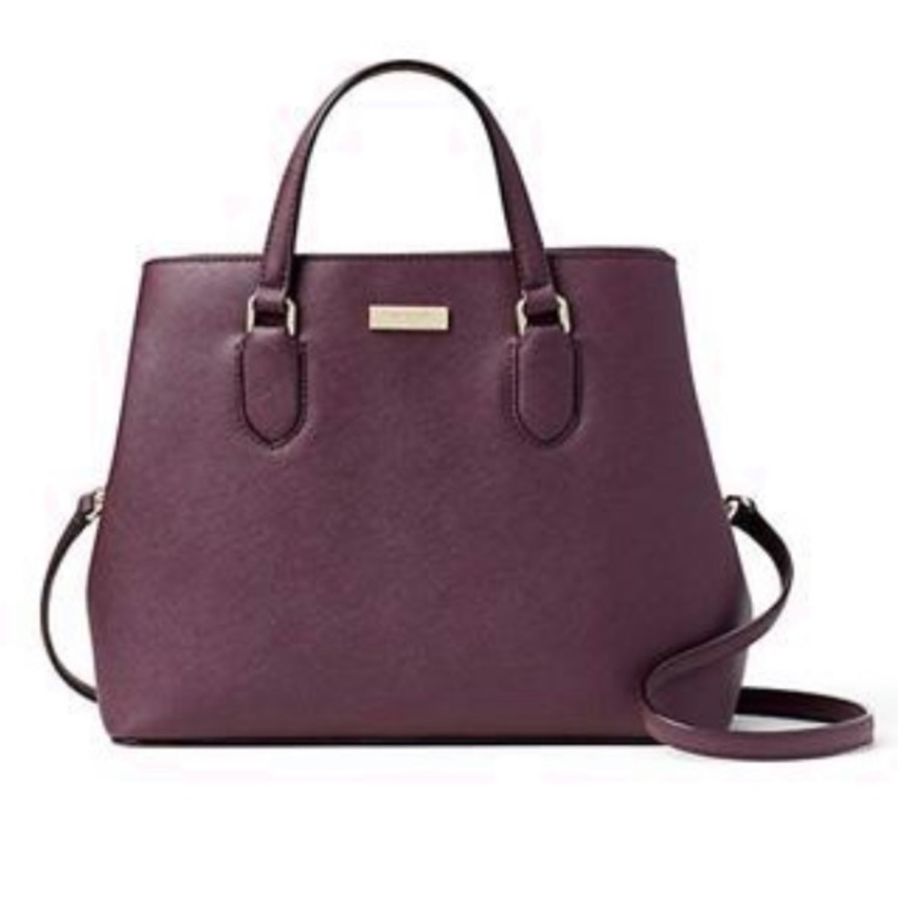Kate Spade Purple Satchel
